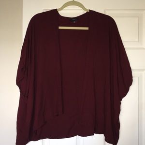 Open kimono style cardigan